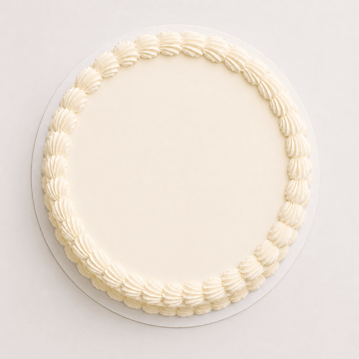 Anteprima cialda personalizzata sulla torta